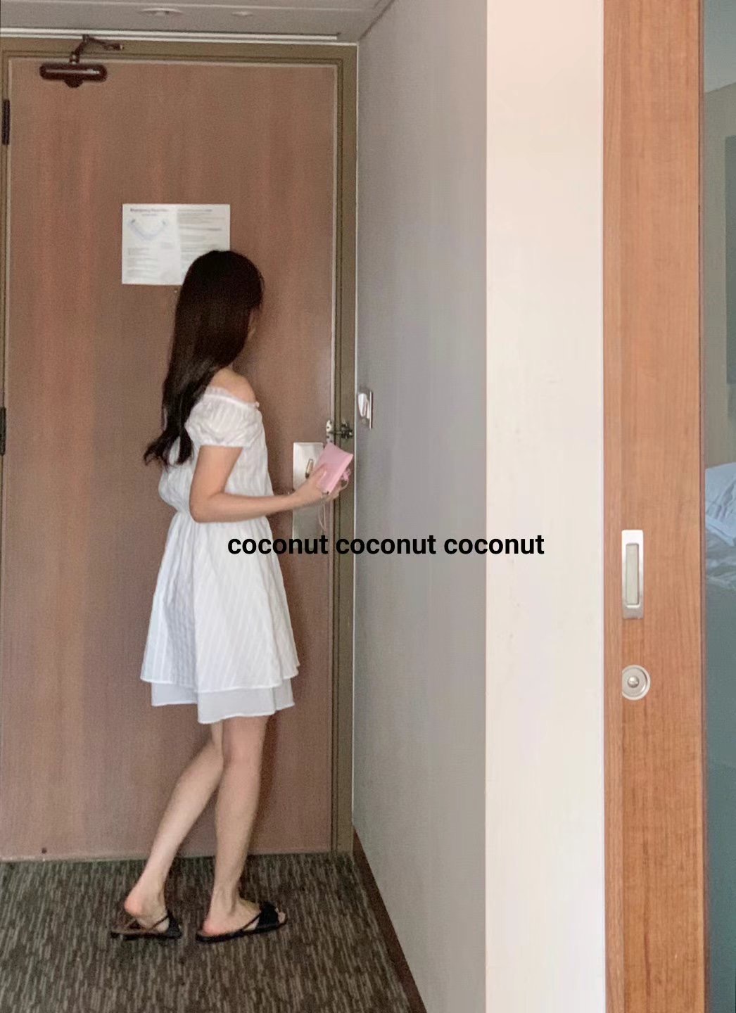 COCOUNT東大門㊣代購女士新品25春夏熱賣休閑時尚職業連衣裙COCOUNT連衣裙