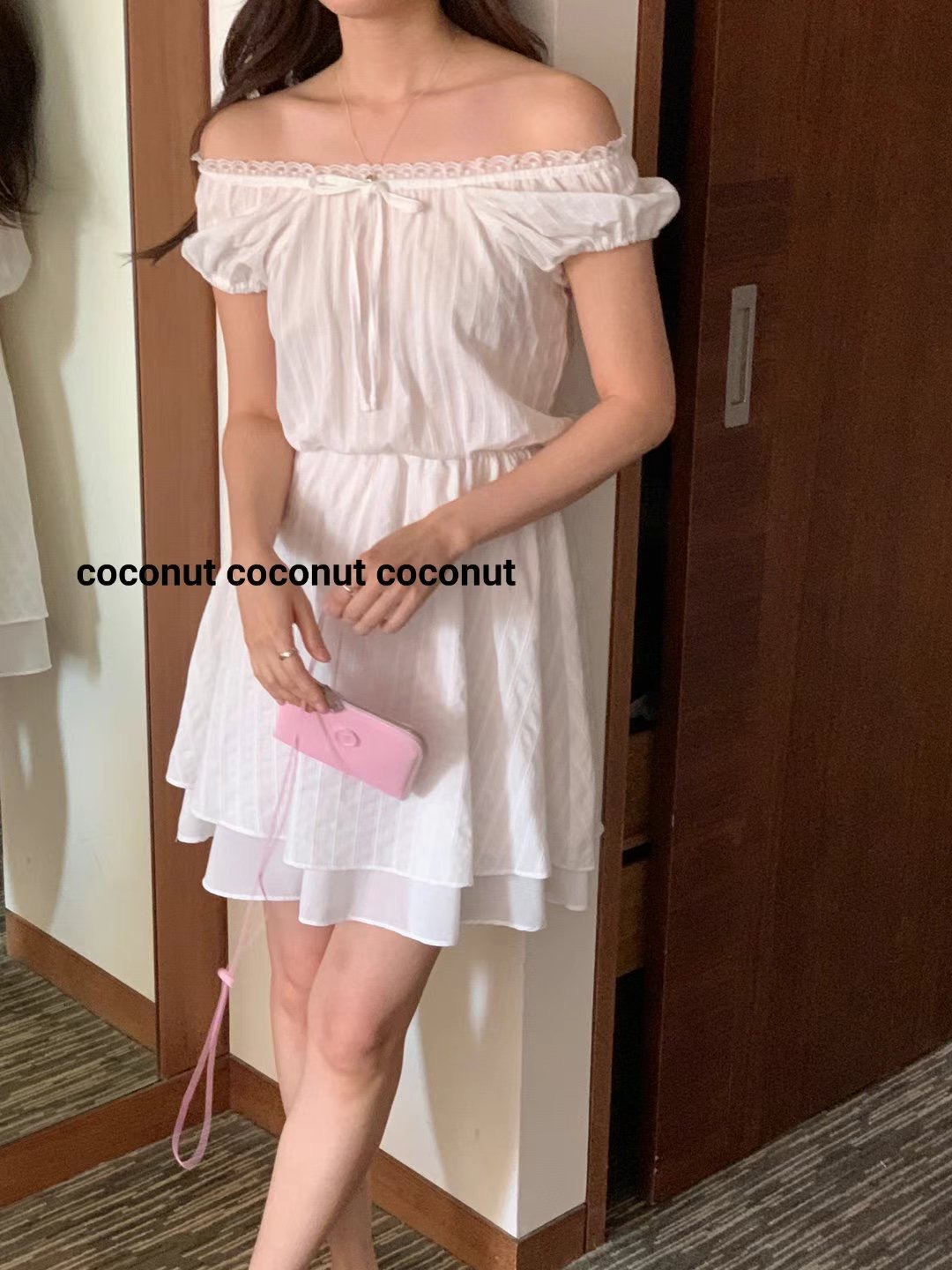 COCOUNT東大門㊣代購女士新品25春夏熱賣休閑時尚職業連衣裙COCOUNT連衣裙