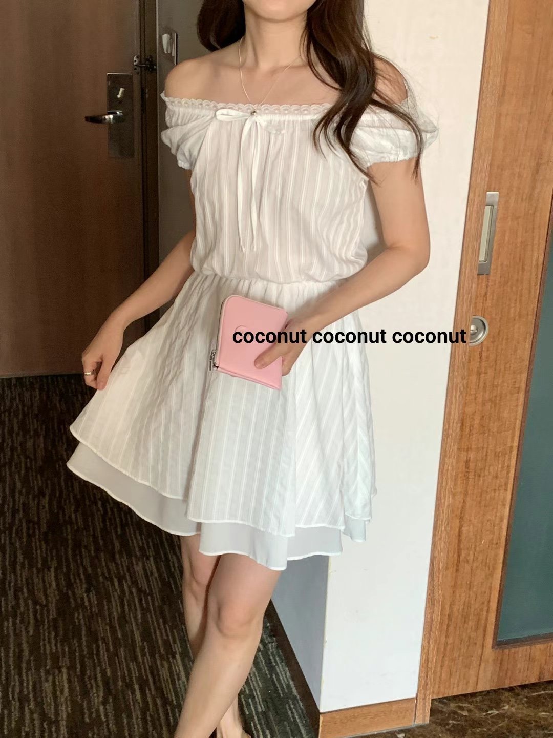 COCOUNT東大門㊣代購女士新品25春夏熱賣休閑時尚職業連衣裙COCOUNT連衣裙