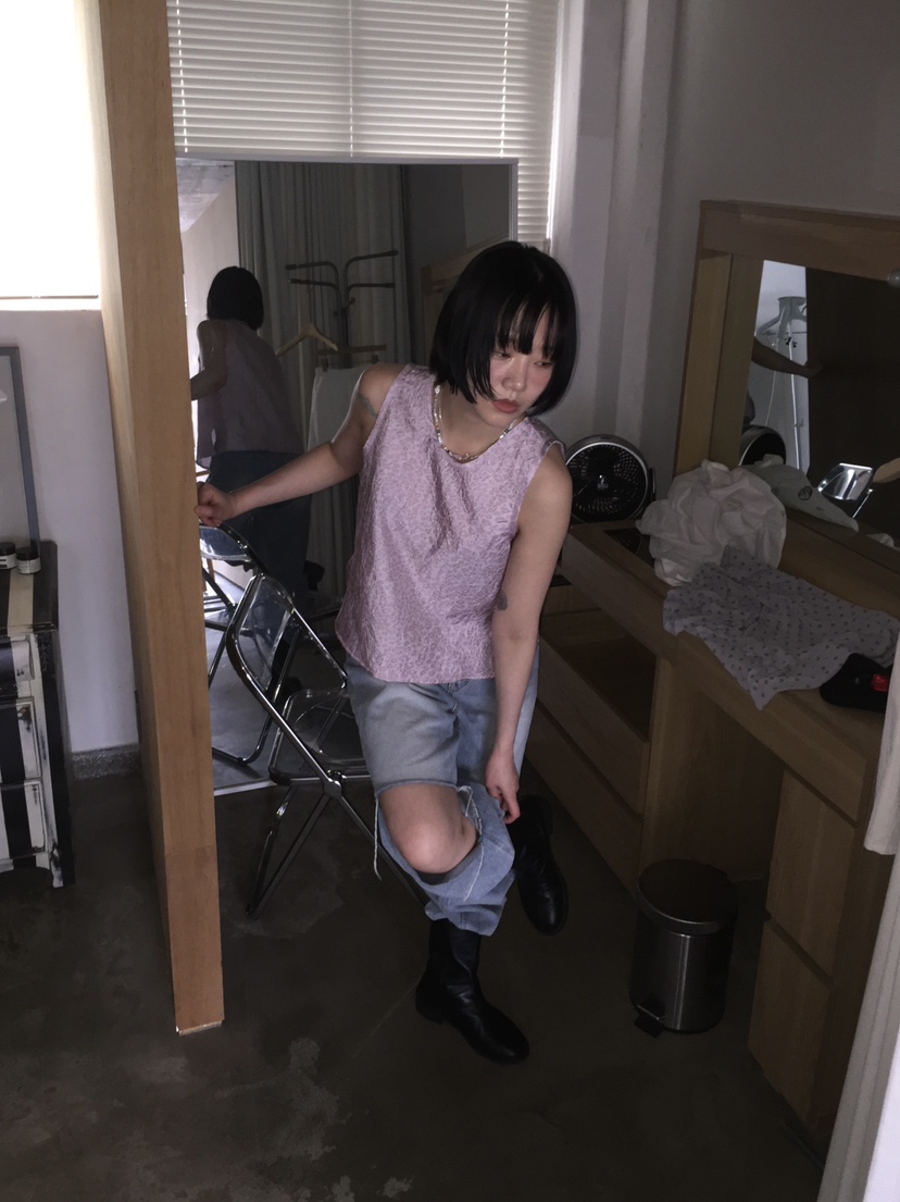 ARCHIVE-P韓國代購㊣女士新款人氣真品時尚推薦熱賣吊帶背心ARCHIVE-P吊帶/背心