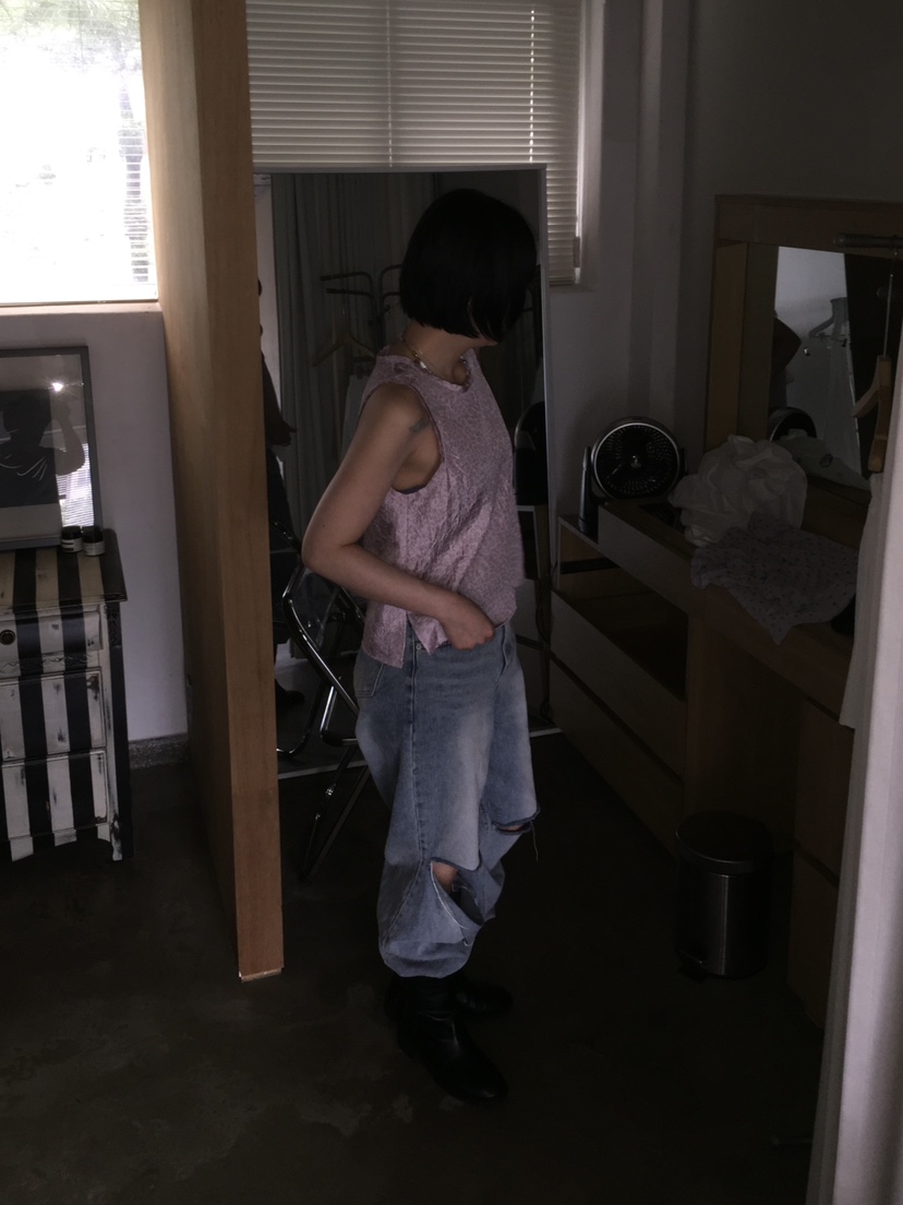ARCHIVE-P韓國代購㊣女士新款人氣真品時尚推薦熱賣吊帶背心ARCHIVE-P吊帶/背心