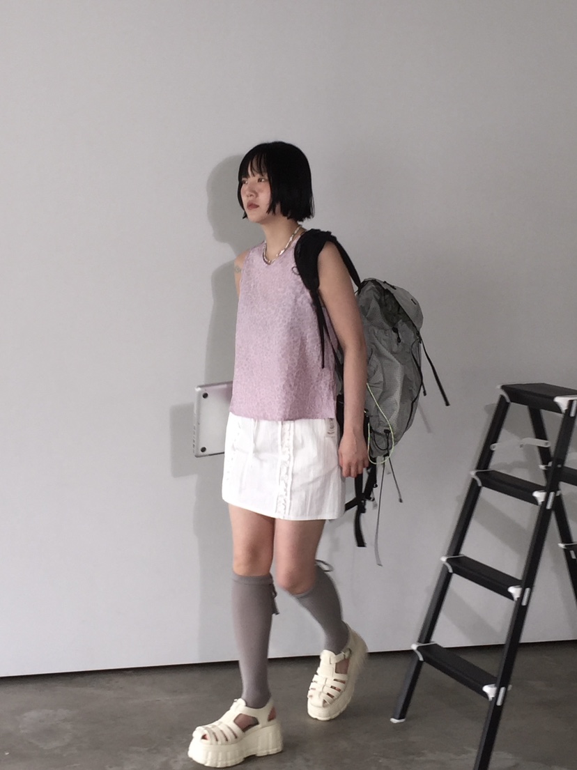ARCHIVE-P韓國代購㊣女士新款人氣真品時尚推薦熱賣吊帶背心ARCHIVE-P吊帶/背心