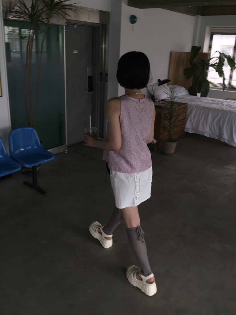 ARCHIVE-P韓國代購㊣女士新款人氣真品時尚推薦熱賣吊帶背心ARCHIVE-P吊帶/背心