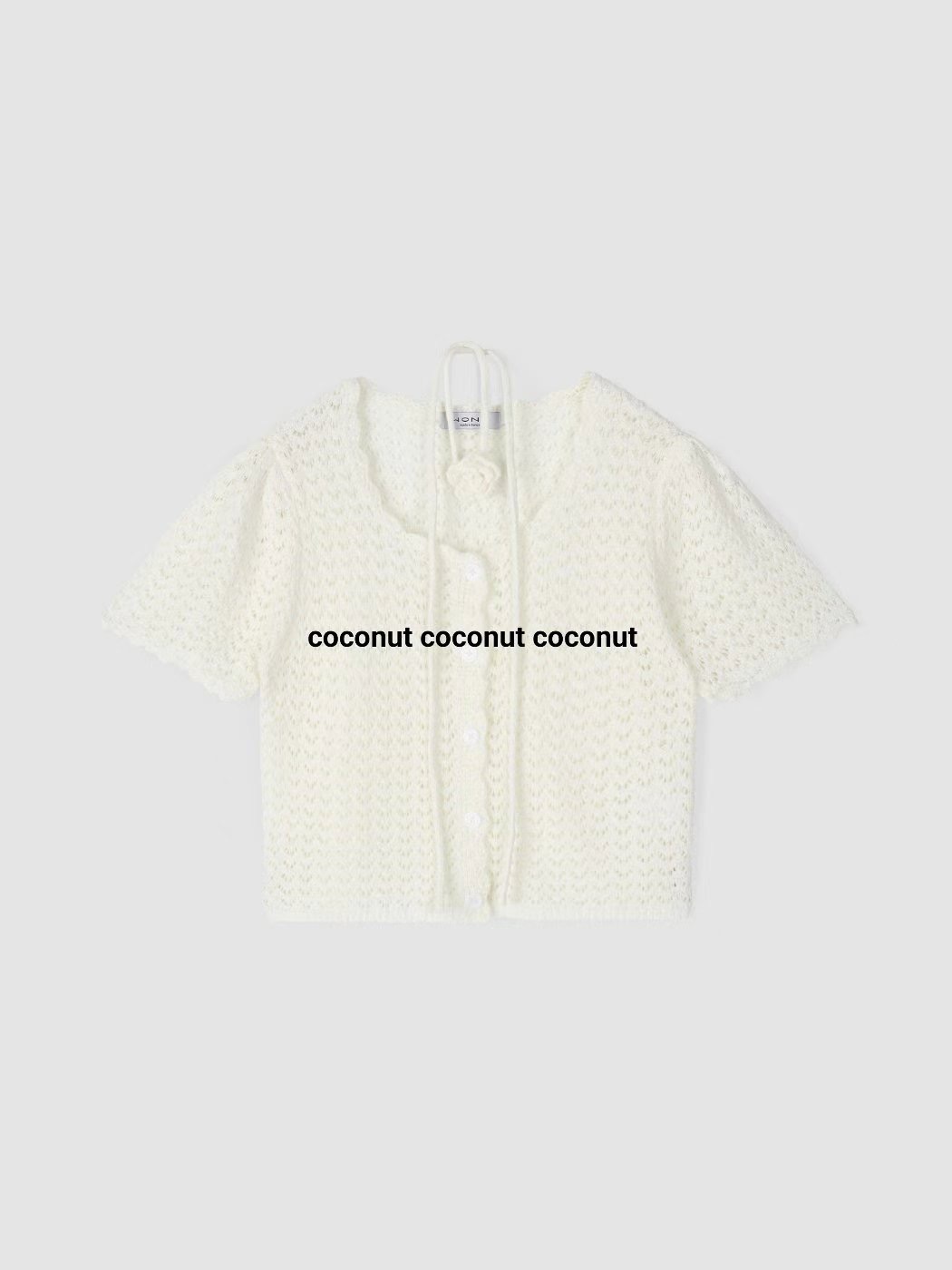 COCOUNT東大門㊣實拍女士新品推薦時尚真品25春夏休閑針織衫COCOUNT針織衫