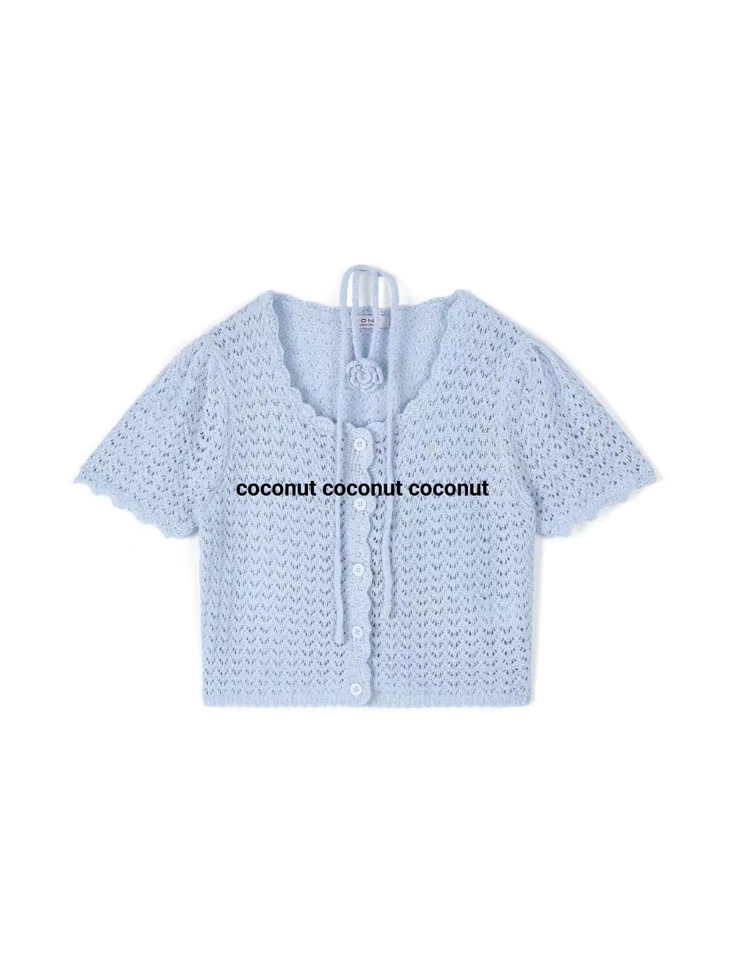 COCOUNT東大門㊣實拍女士新品推薦時尚真品25春夏休閑針織衫COCOUNT針織衫圖色3