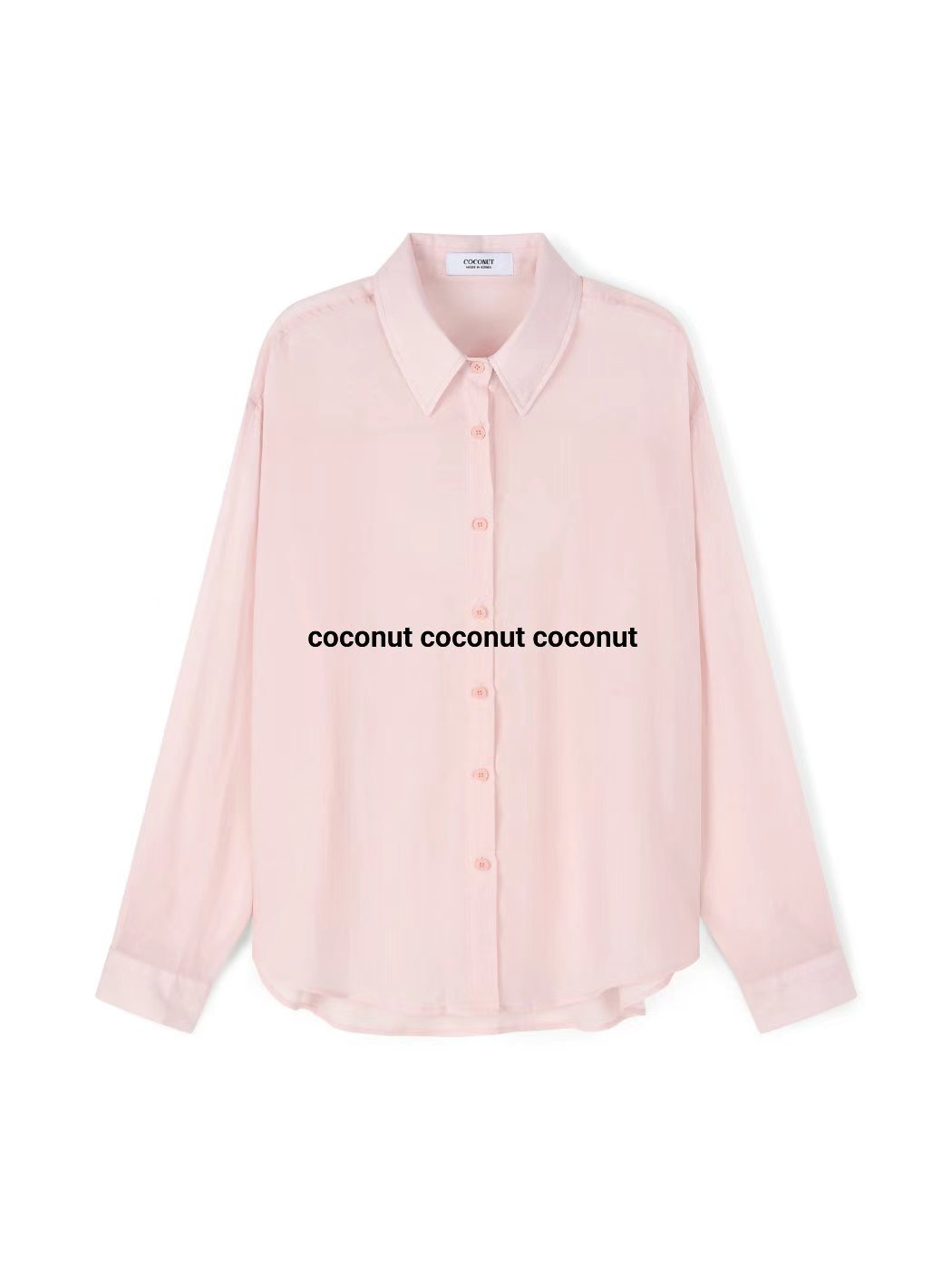 COCOUNT韓國直郵㊣女裝新品休閑職業人氣真品推薦襯衫蕾絲衫COCOUNT襯衫/蕾絲衫圖色2