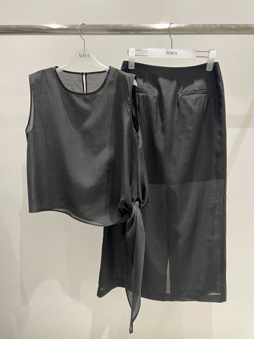 NOVUS東大門㊣直郵女士新品真品熱賣職業25春夏吊帶背心柔軟NOVUS吊帶/背心