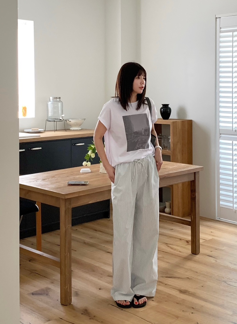 COURGETTE韓國代購㊣女士新款時尚休閑25春夏人氣推薦職業T恤COURGETTET恤