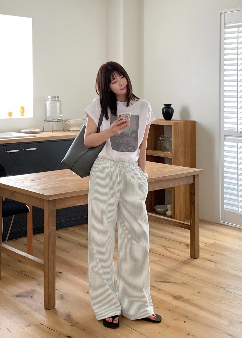 COURGETTE韓國代購㊣女士新款時尚休閑25春夏人氣推薦職業T恤COURGETTET恤