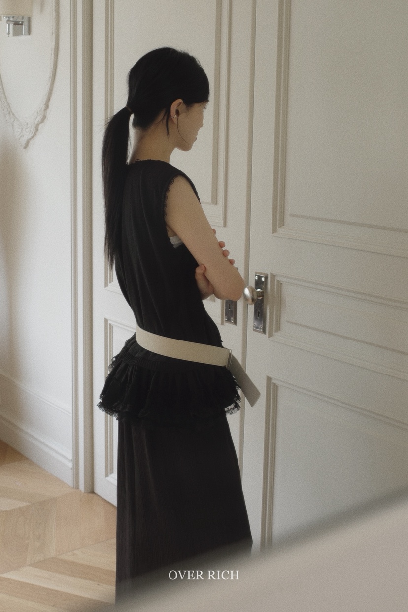 OVER RICH東大門㊣實拍女裝新品休閑真品職業25春夏吊帶背心OVER RICH吊帶/背心