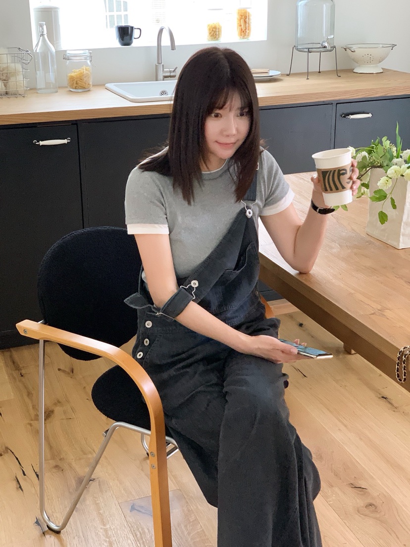 COURGETTE東大門㊣直郵女士新款25春夏人氣時尚推薦休閑T恤COURGETTET恤