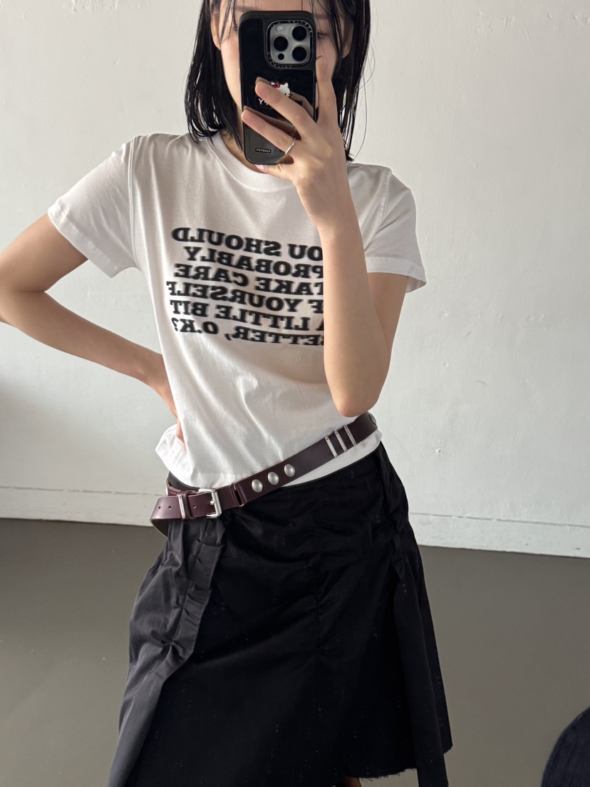 KARE/WEREPIECE韓國直郵㊣女士新品熱賣休閑推薦25春夏T恤KARE/WEREPIECET恤