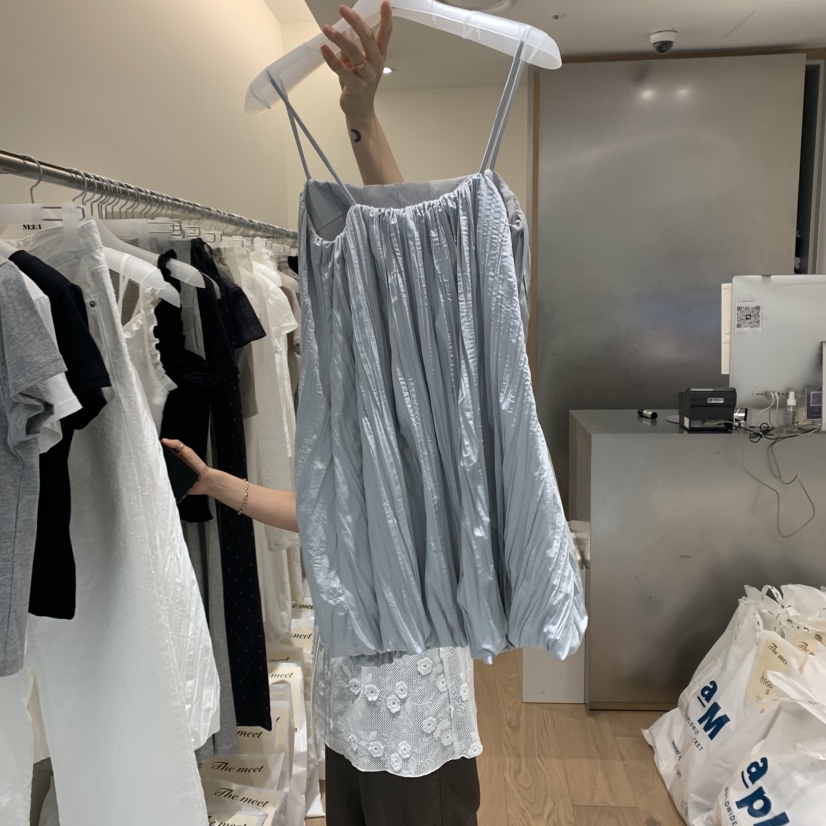 MEET ME東大門㊣實拍女士新品人氣休閑真品25春夏熱賣連衣裙MEET ME連衣裙