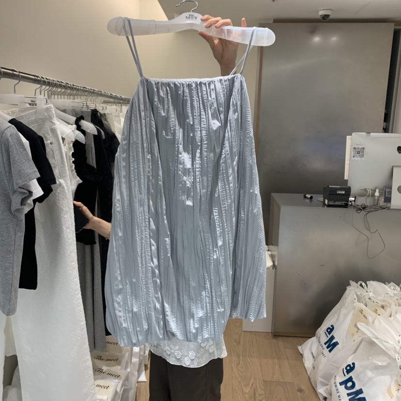 MEET ME東大門㊣實拍女士新品人氣休閑真品25春夏熱賣連衣裙MEET ME連衣裙