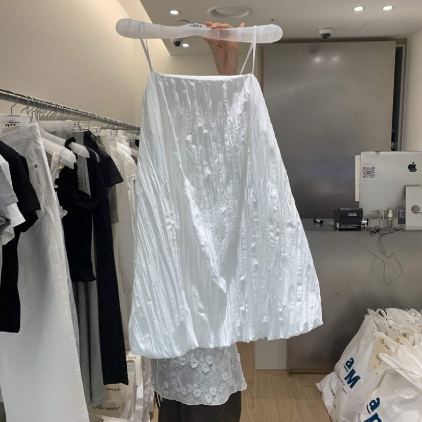 MEET ME東大門㊣實拍女士新品人氣休閑真品25春夏熱賣連衣裙MEET ME連衣裙圖色2