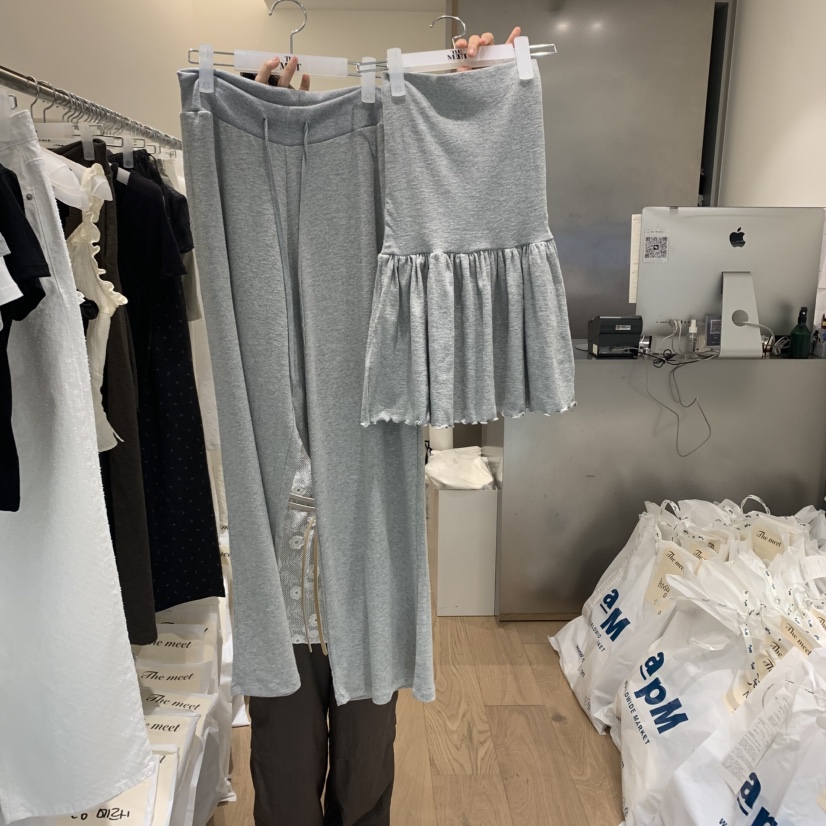 MEET ME韓國直郵㊣女士新品真品25春夏休閑時尚人氣套裝套裝MEET ME套裝