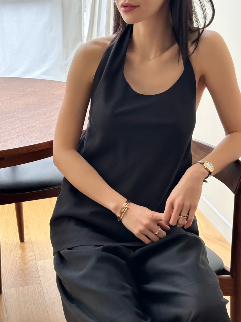 LE VASE東大門㊣直郵女士新款人氣真品推薦時尚25春夏吊帶背心LE VASE吊帶/背心
