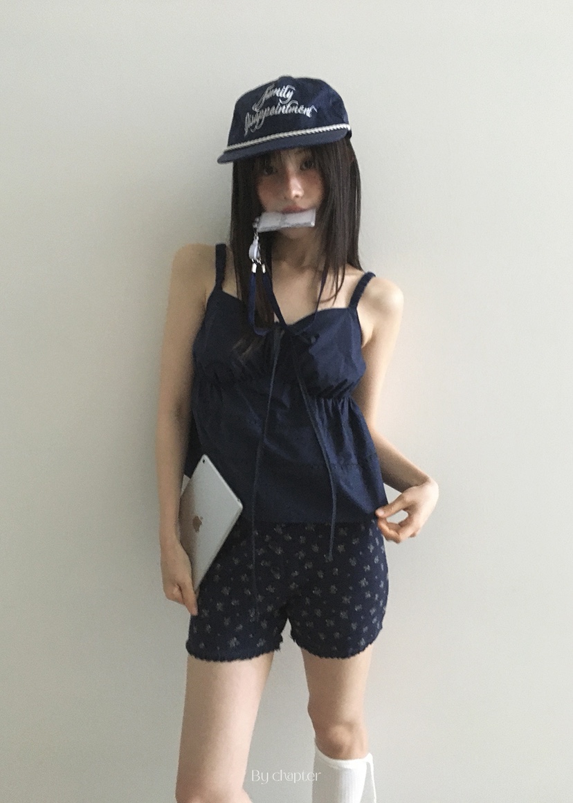 BY CHAPTER東大門㊣代購女裝新款時尚職業休閑25春夏吊帶背心Chapter吊帶/背心