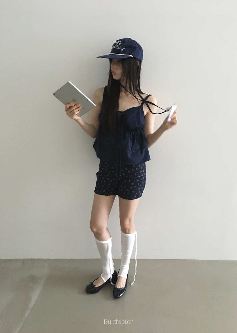 BY CHAPTER東大門㊣代購女裝新款時尚職業休閑25春夏吊帶背心Chapter吊帶/背心