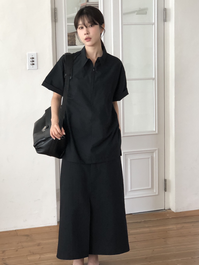 THE EYL韓國直郵㊣女裝新款職業推薦時尚休閑真品襯衫蕾絲衫THE EYL襯衫/蕾絲衫