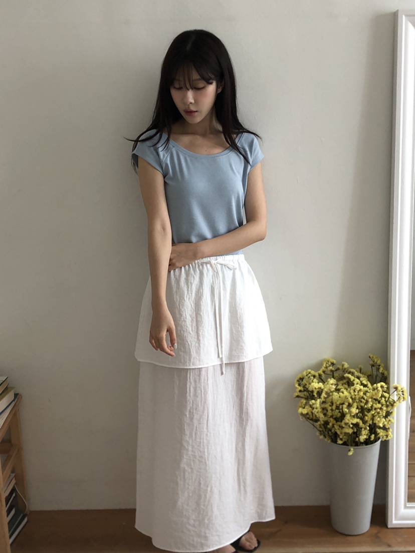 THE EYL東大門㊣實拍女裝新品職業推薦25春夏真品人氣長裙THE EYL長裙