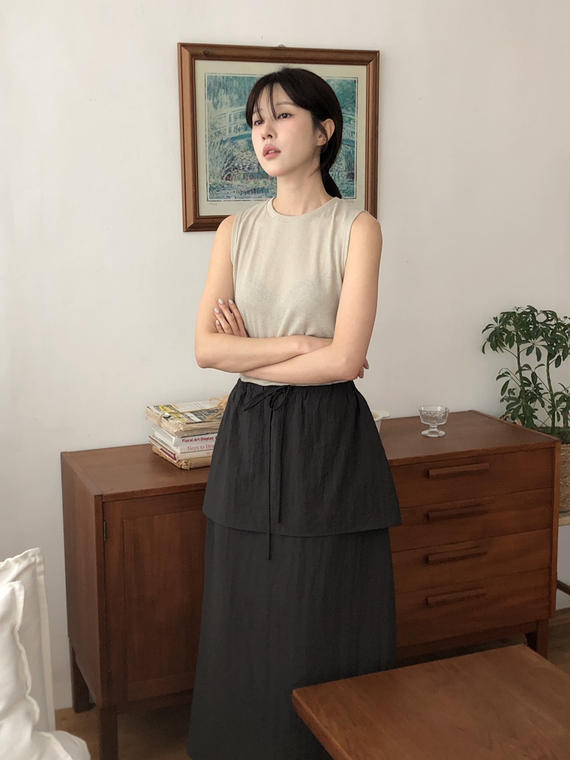 THE EYL東大門㊣實拍女裝新品職業推薦25春夏真品人氣長裙THE EYL長裙