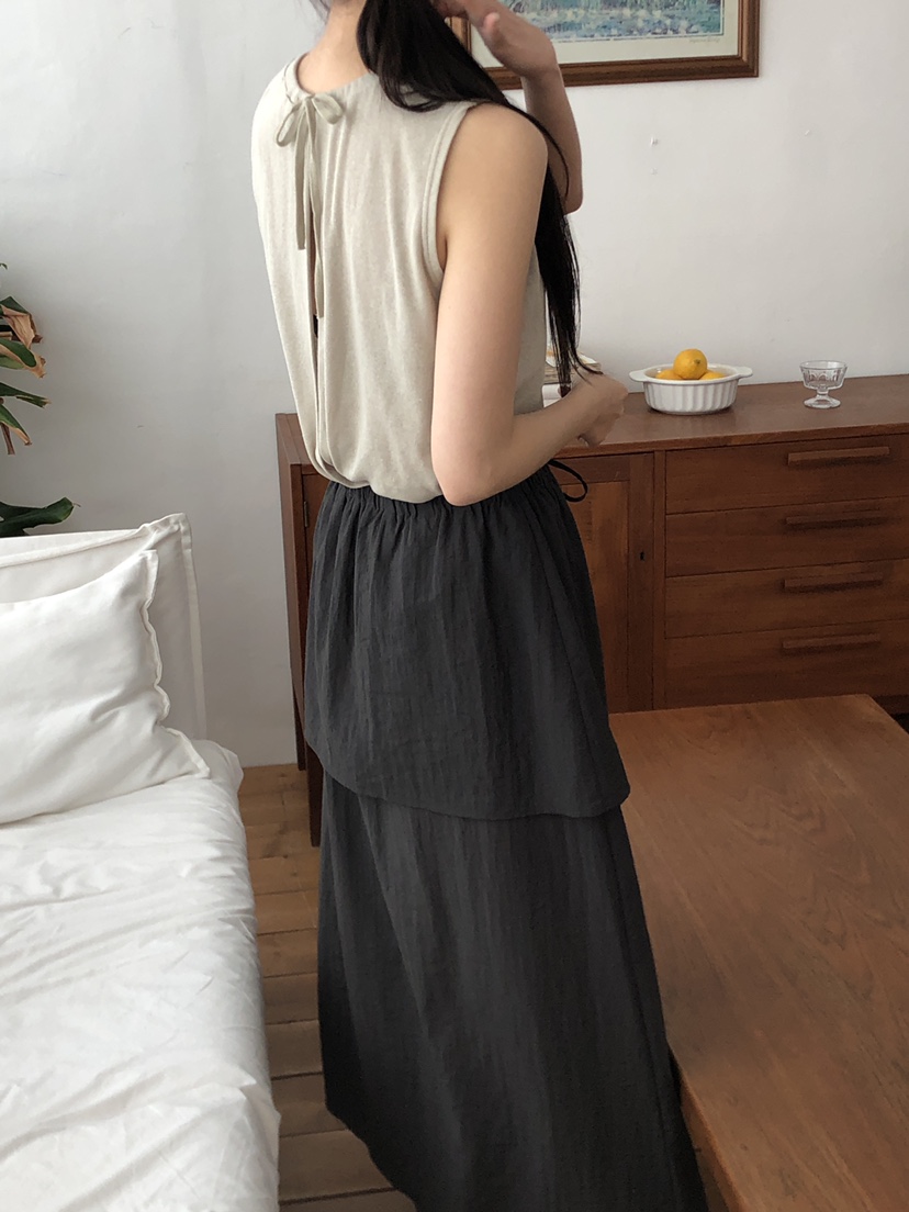 THE EYL東大門㊣實拍女裝新品職業推薦25春夏真品人氣長裙THE EYL長裙