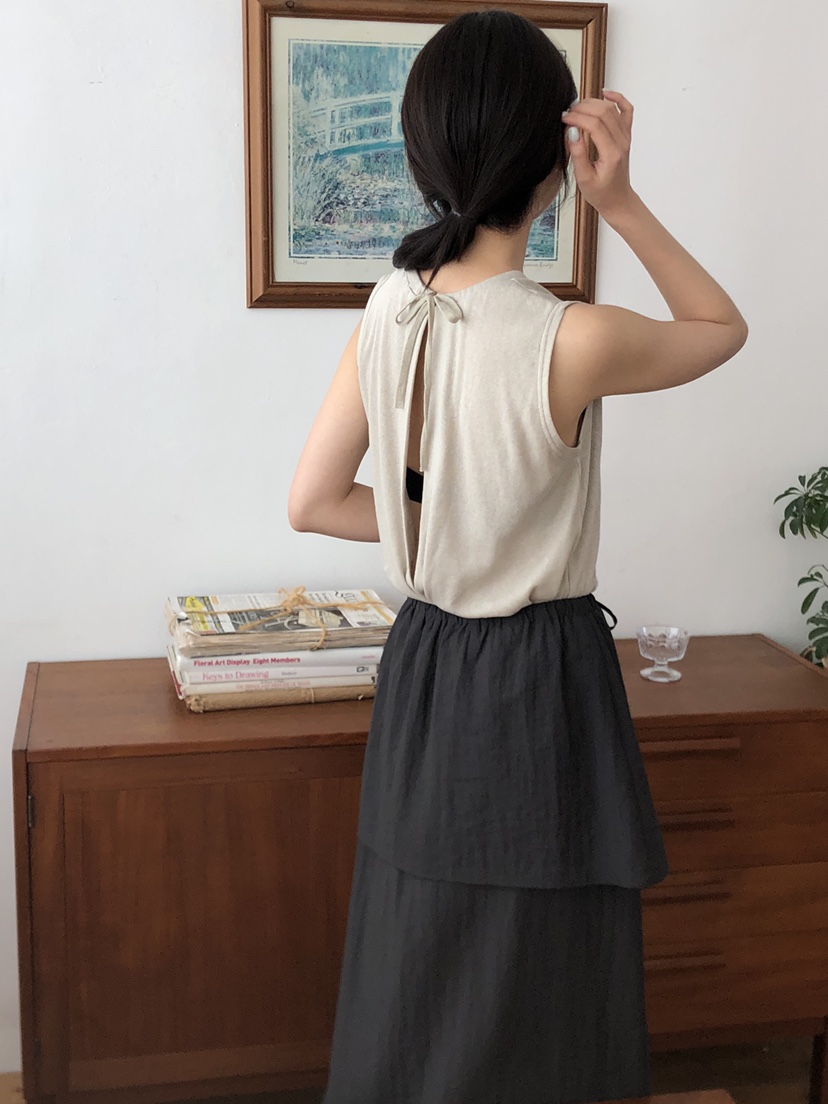 THE EYL韓國代購㊣女士新品推薦休閑人氣真品時尚吊帶背心THE EYL吊帶/背心