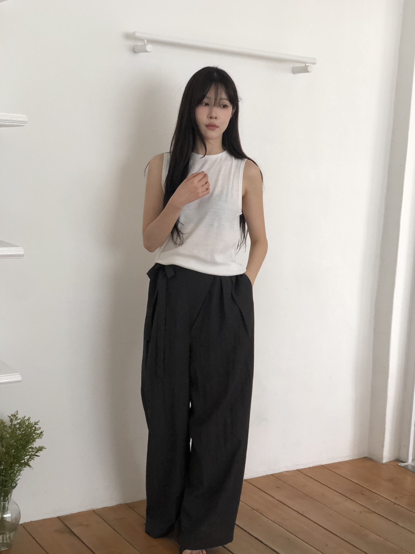 THE EYL韓國代購㊣女士新品推薦休閑人氣真品時尚吊帶背心THE EYL吊帶/背心