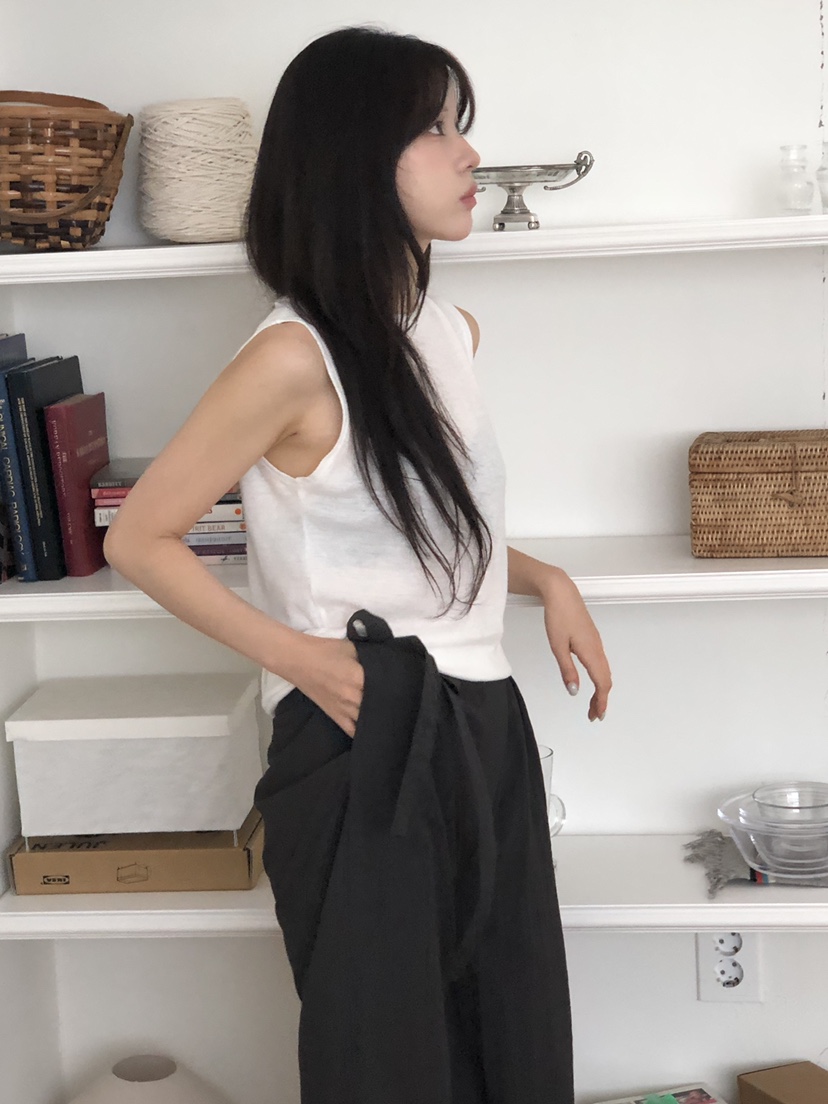 THE EYL韓國代購㊣女士新品推薦休閑人氣真品時尚吊帶背心THE EYL吊帶/背心