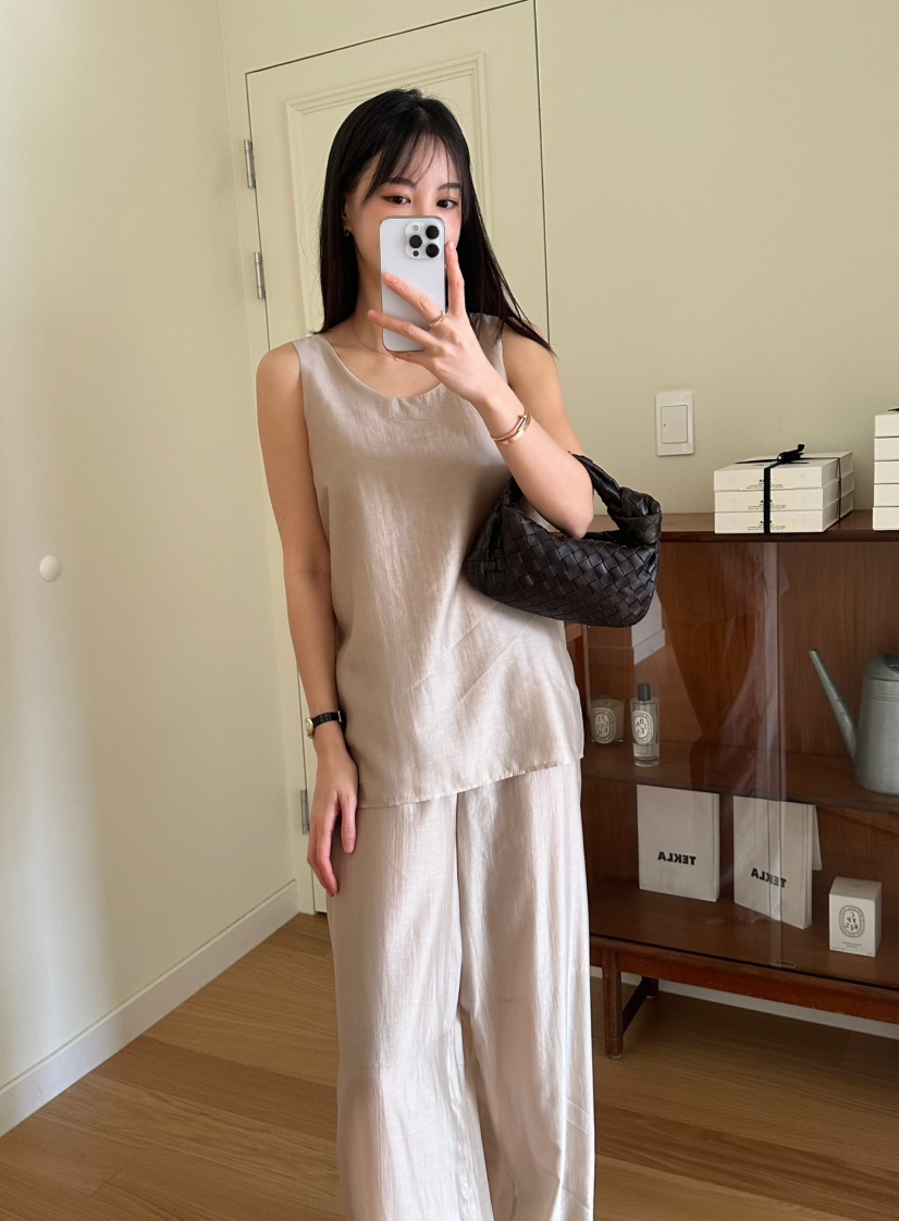 LE VASE東大門㊣代購女士新款職業推薦休閑時尚熱賣休閑褲LE VASE休閑褲