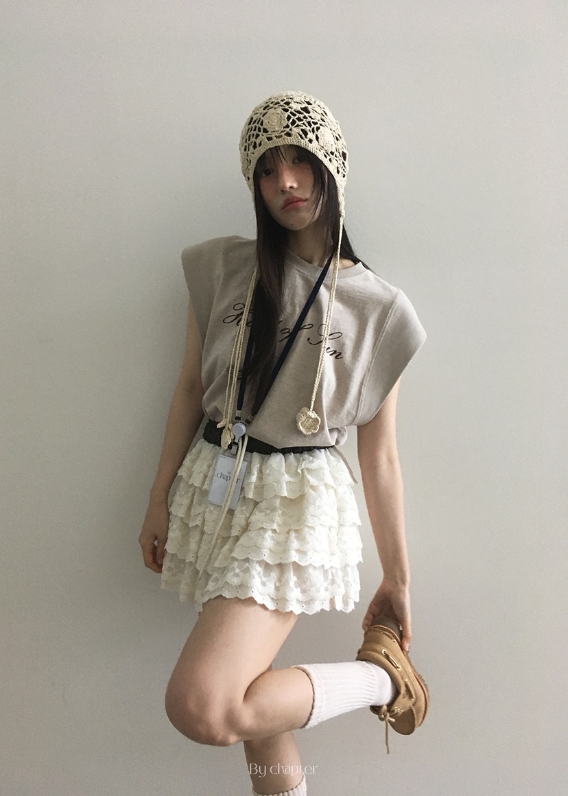 BY CHAPTER韓國直郵㊣女裝新品真品時尚熱賣25春夏吊帶背心Chapter吊帶/背心