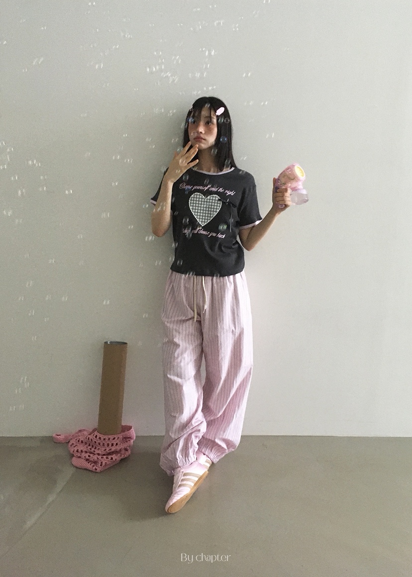 BY CHAPTER東大門㊣實拍女裝新款25春夏真品熱賣休閑休閑褲Chapter休閑褲