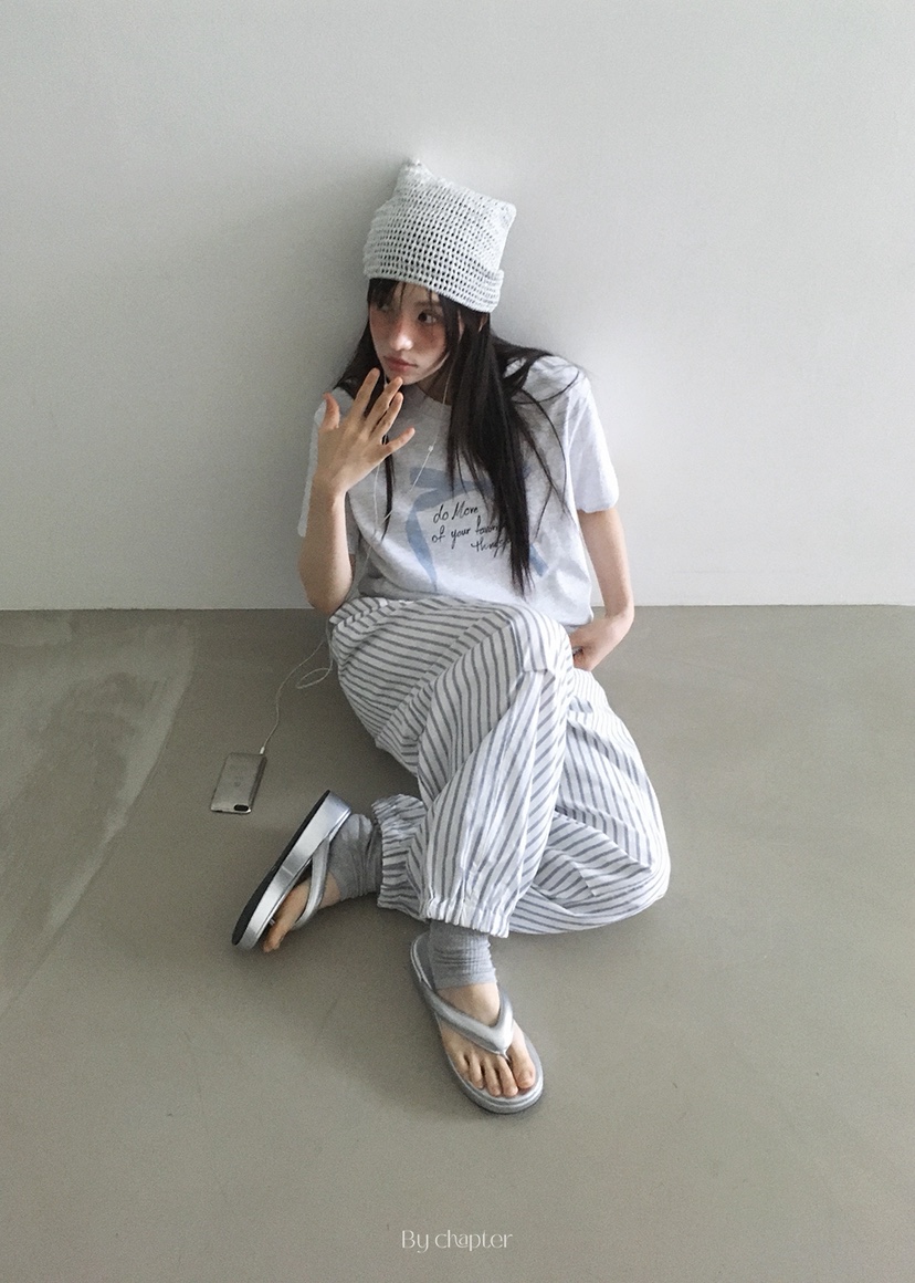 BY CHAPTER東大門㊣實拍女裝新款25春夏真品熱賣休閑休閑褲Chapter休閑褲