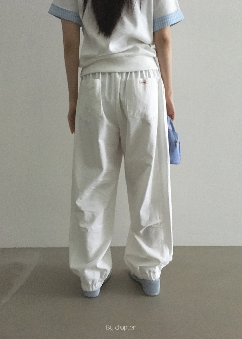 BY CHAPTER東大門㊣實拍女裝新款25春夏真品熱賣休閑休閑褲Chapter休閑褲