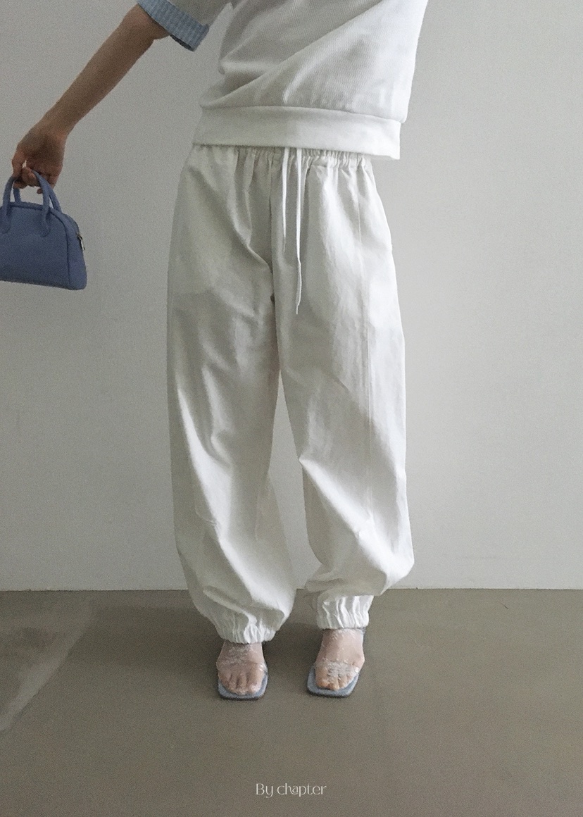 BY CHAPTER東大門㊣實拍女裝新款25春夏真品熱賣休閑休閑褲Chapter休閑褲圖色3