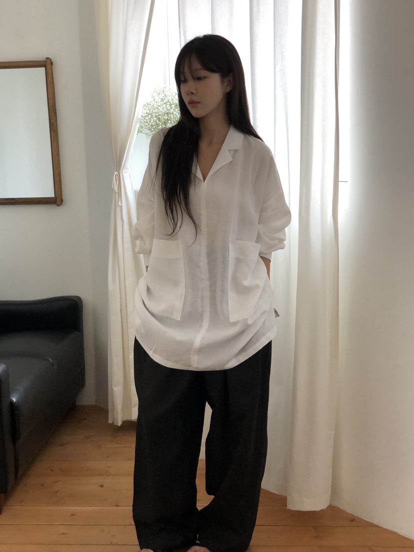 THE EYL東大門㊣實拍女士新款熱賣人氣休閑職業襯衫蕾絲衫THE EYL襯衫/蕾絲衫