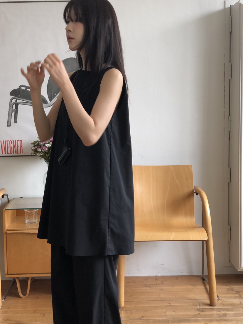 THE EYL韓國直郵㊣女士新品25春夏職業熱賣真品時尚吊帶背心THE EYL吊帶/背心
