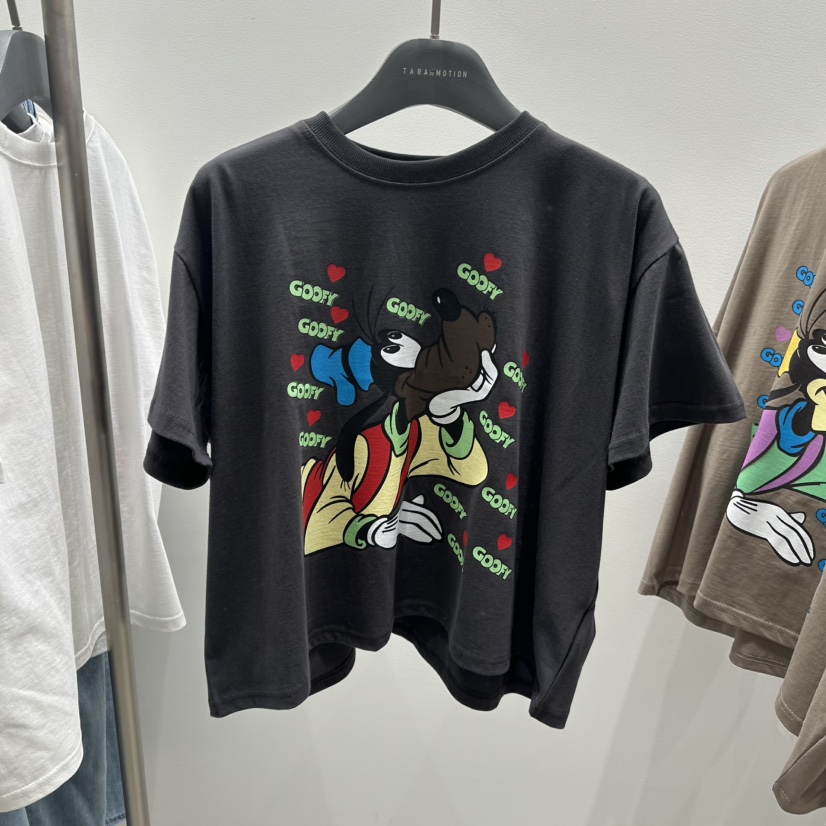 TARABY MOTION韓國代購㊣女裝新品真品職業時尚推薦休閑T恤TARABY MOTIONT恤圖色3