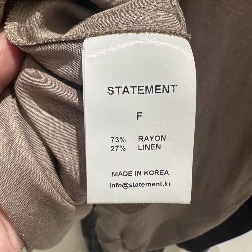 STATEMENT東大門㊣實拍女裝新品人氣推薦熱賣25春夏吊帶背心STATEMENT吊帶/背心
