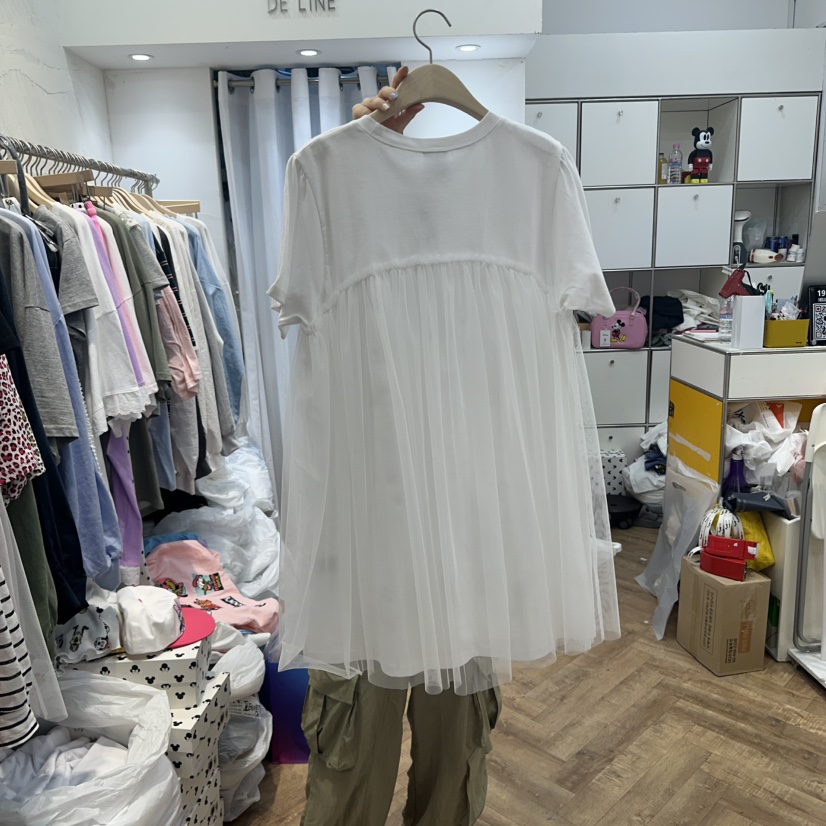 DE LINE東大門㊣實拍女裝新款熱賣真品推薦時尚休閑連衣裙DE LINE連衣裙