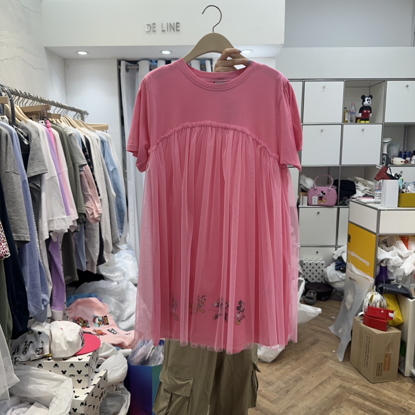 DE LINE東大門㊣實拍女裝新款熱賣真品推薦時尚休閑連衣裙DE LINE連衣裙圖色2