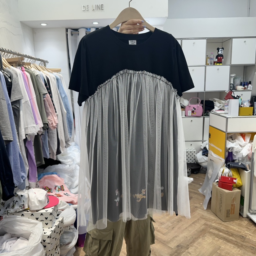 DE LINE東大門㊣實拍女裝新款熱賣真品推薦時尚休閑連衣裙DE LINE連衣裙圖色3