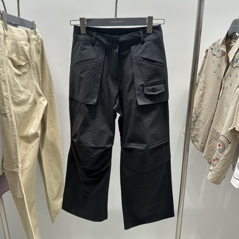 TARABY MOTION東大門㊣直郵女裝新品職業時尚人氣休閑褲口袋TARABY MOTION休閑褲圖色2