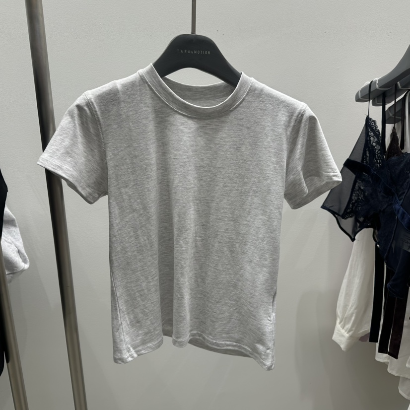 TARABY MOTION韓國直郵㊣女裝新款25春夏人氣職業休閑推薦T恤TARABY MOTIONT恤圖色3