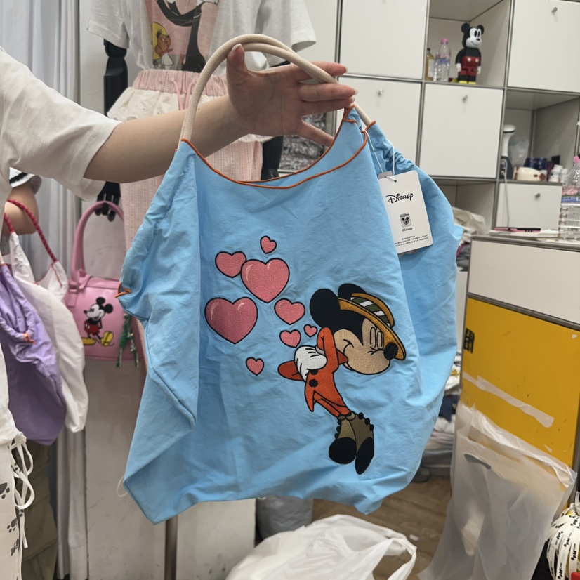 DE LINE東大門㊣直郵女士新品職業人氣休閑推薦時尚手提包絨DE LINE手提包