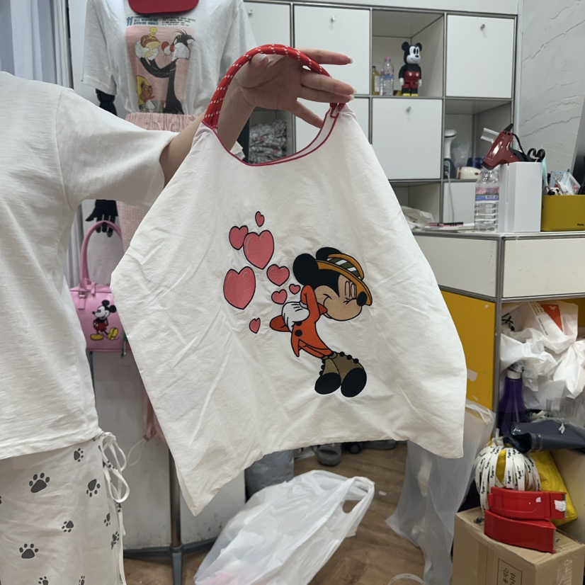 DE LINE東大門㊣直郵女士新品職業人氣休閑推薦時尚手提包絨DE LINE手提包