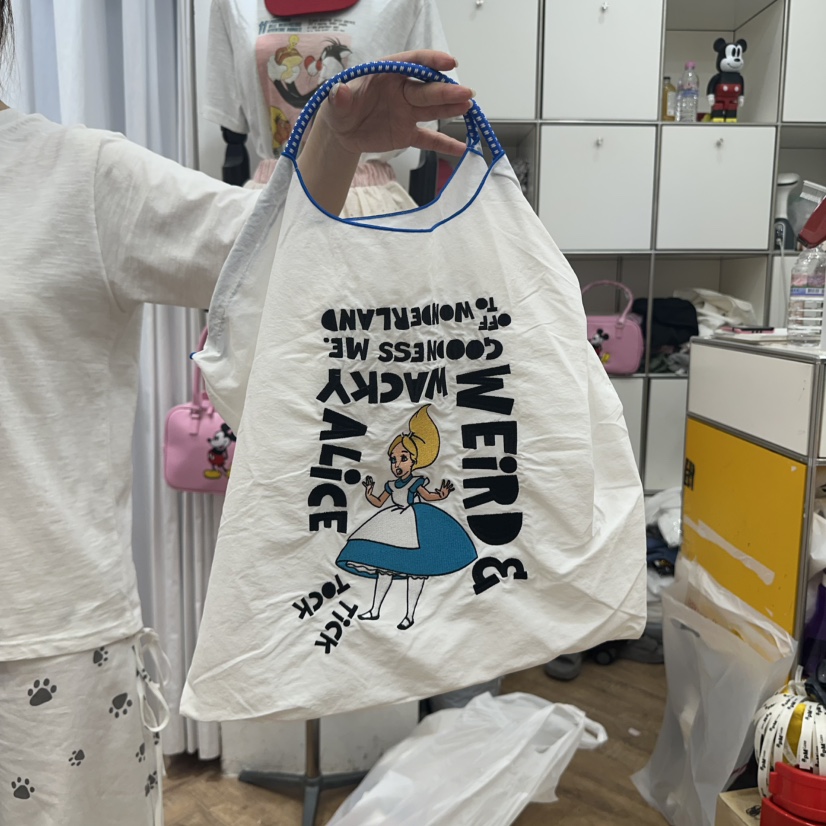 DE LINE東大門㊣直郵女士新品職業人氣休閑推薦時尚手提包絨DE LINE手提包