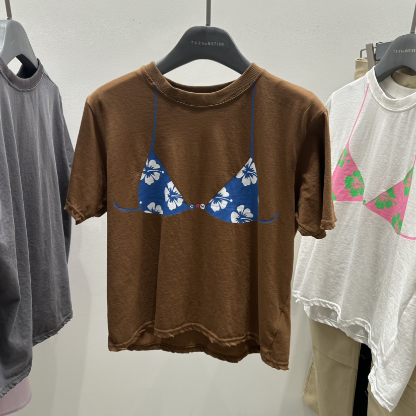 TARABY MOTION韓國直郵㊣女裝新品推薦25春夏真品時尚人氣T恤TARABY MOTIONT恤圖色3