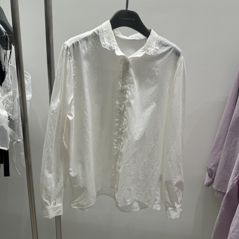 TARABY MOTION韓國直郵㊣女裝新款休閑熱賣推薦襯衫蕾絲衫TARABY MOTION襯衫/蕾絲衫